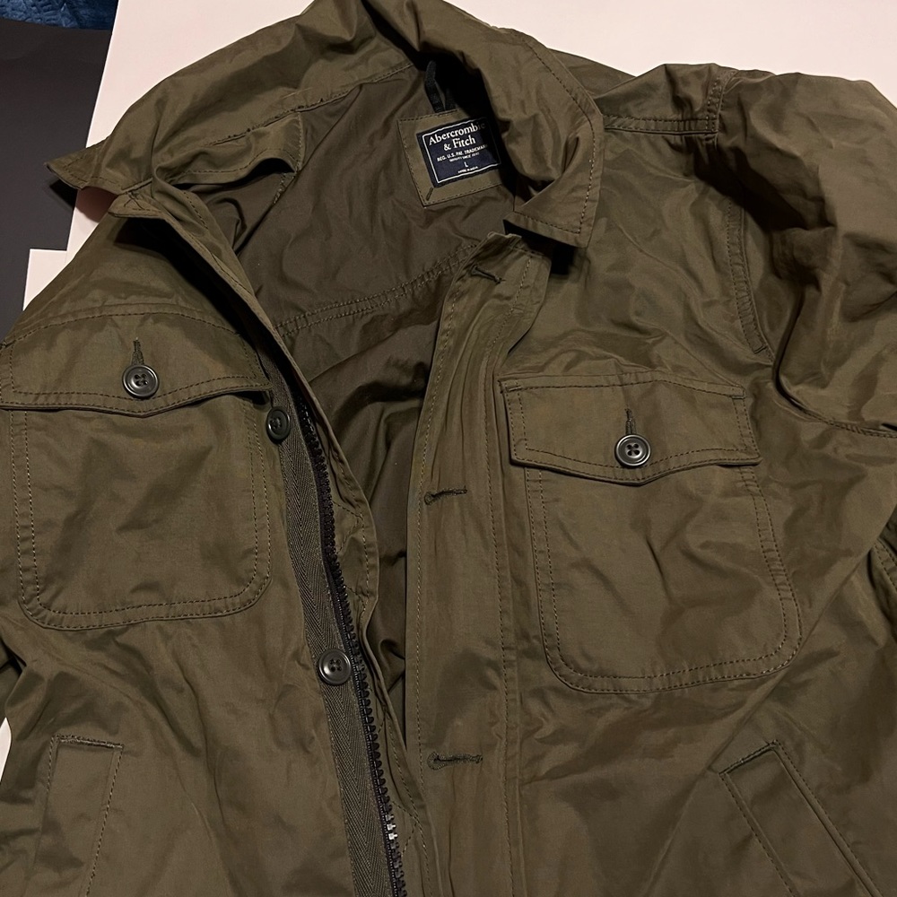 Abercrombie & Fitch Olive Green Jacket